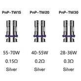 Voopoo PNP TW Replacement Coils (Pack of 5)